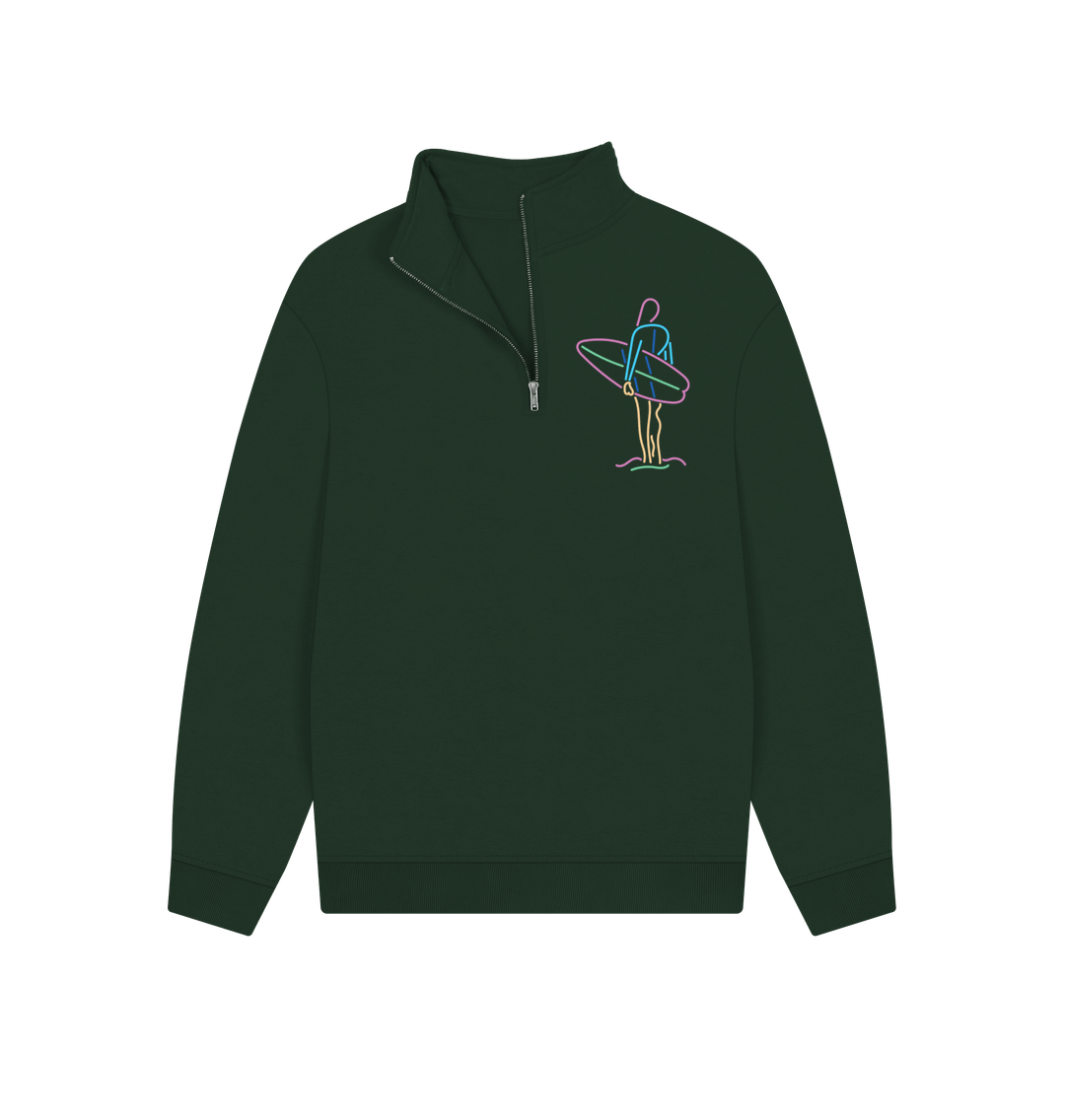 Evergreen Maeve 1\/4 zip sweater