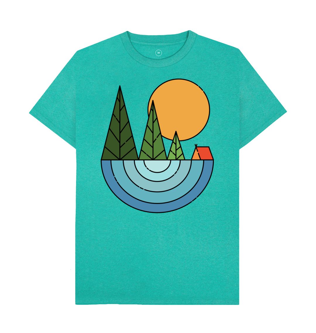 Seagrass Green Under the Sun remilled t-shirt