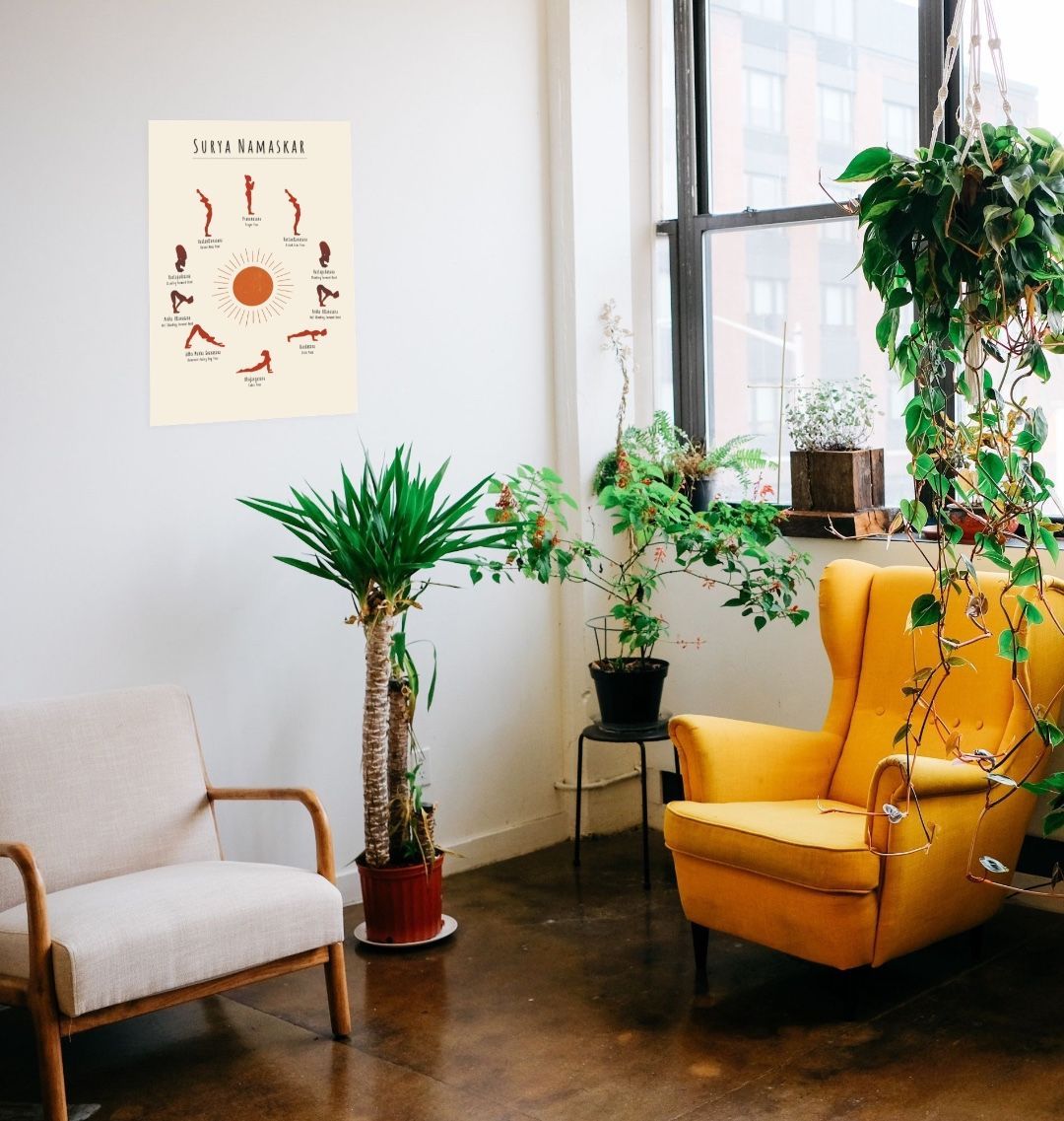 Sun Salutation Poster - medium