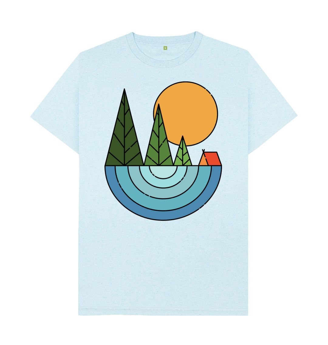 Light Blue Under the Sun remilled t-shirt
