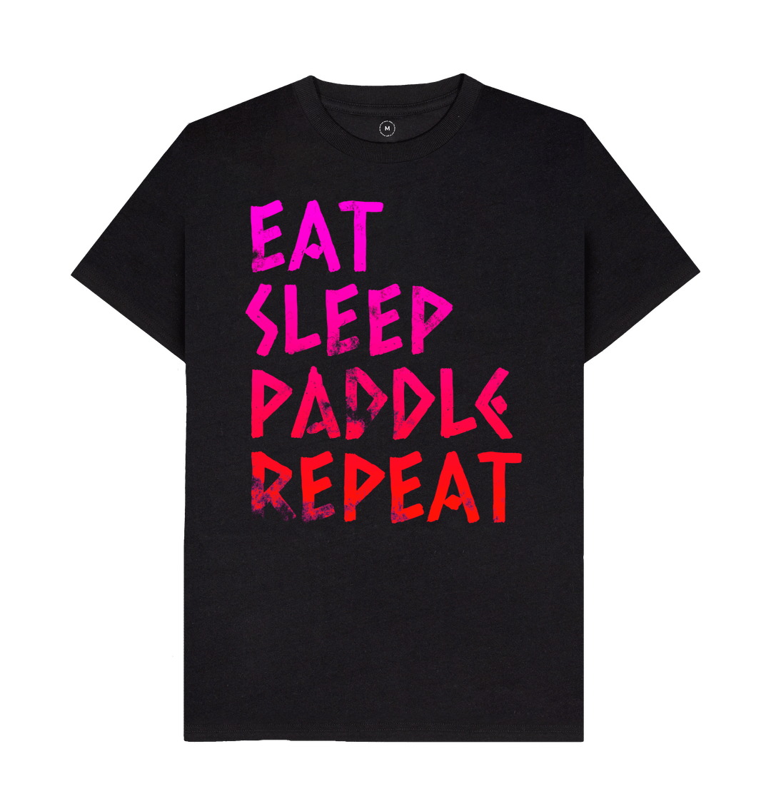 Black Recycled Printed T-Shirt