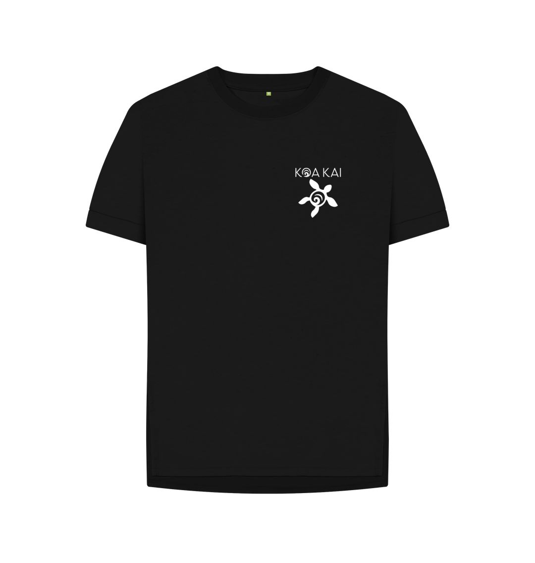 Black Koa Kai Sunset tee with back print